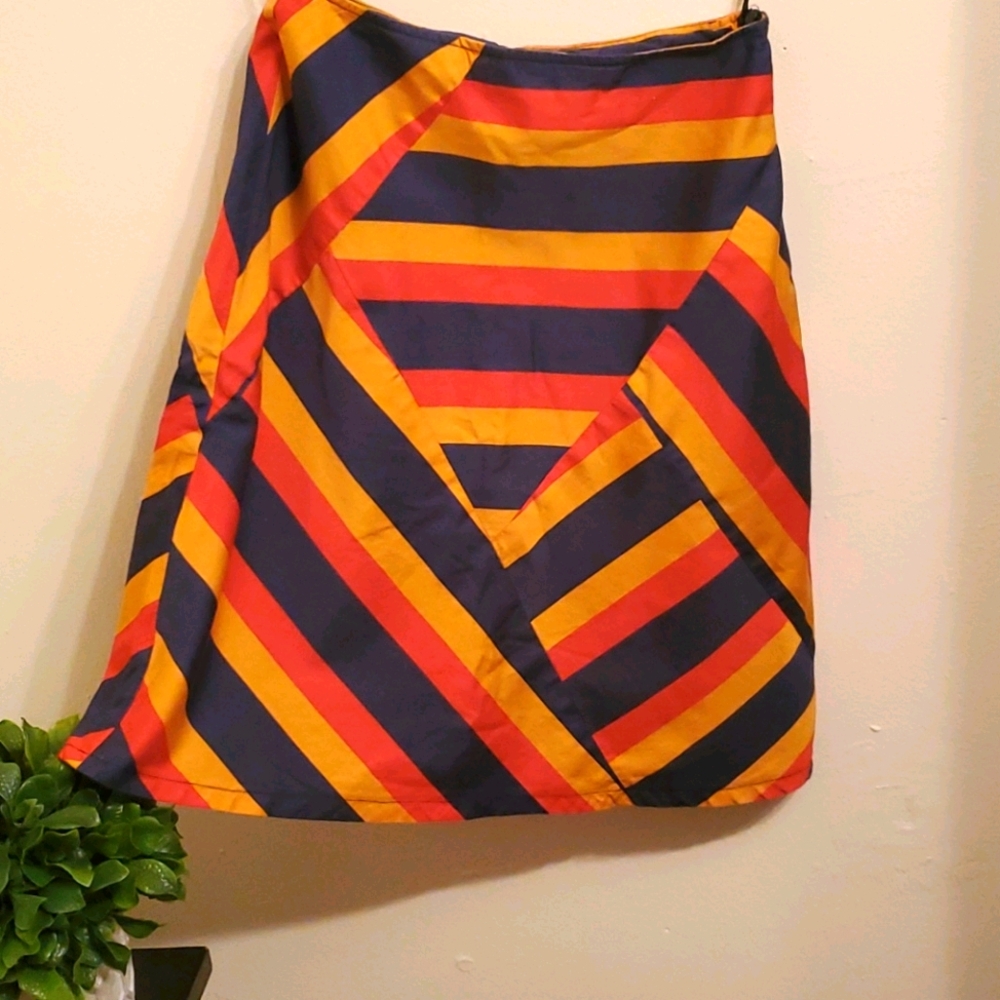 Women's colorful Abstract skirt.